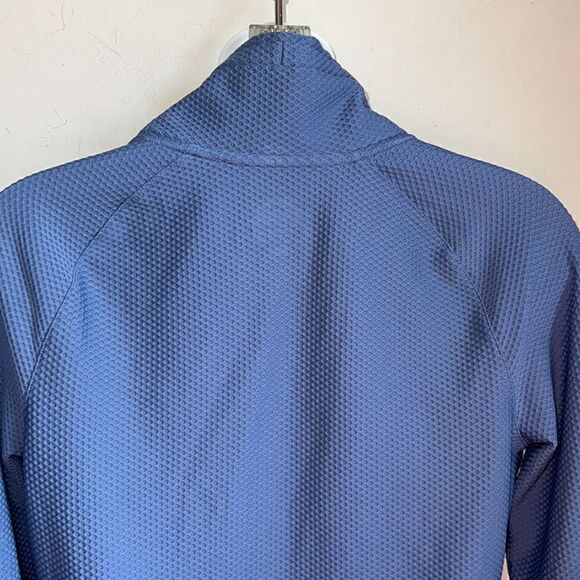 SLAZENGER GOLF Cornflower Blue Textured Mockneck Pullover Sweater-S - Picture 5 of 7